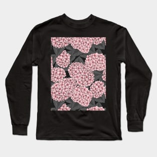 Pink hydrangea Long Sleeve T-Shirt